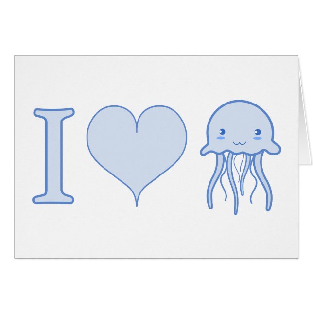 I Heart Jellyfish (Anverso (Horizontal))