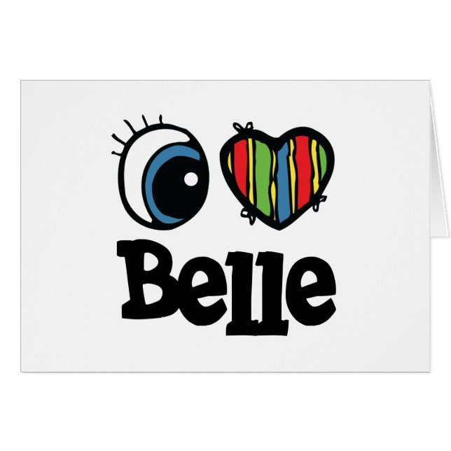 I Heart (Love Belle) (Anverso (Horizontal))