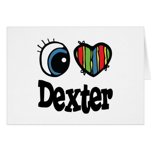 I Heart (Love) Dexter (Anverso (Horizontal))