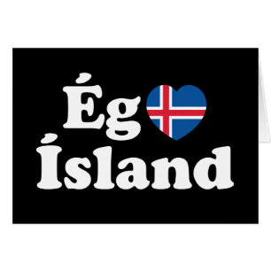 I Heart (Love) Islandia [Ég Elska Ísland] Islandés