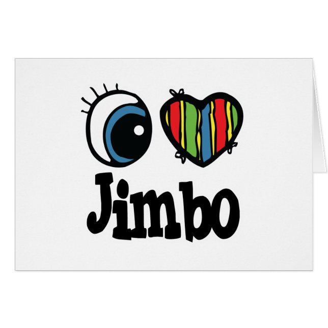 I Heart (Love) Jimbo (Anverso (Horizontal))
