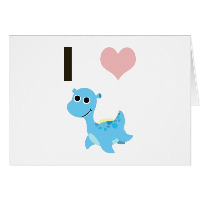 I Heart Nessie (Anverso (Horizontal))