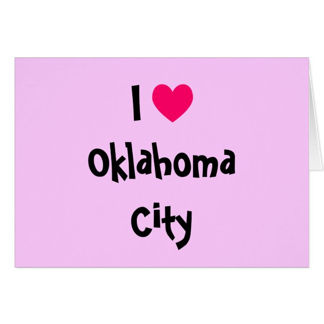 I Heart Oklahoma City (Anverso (Horizontal))