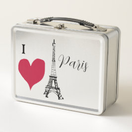 I Heart Paris Lunch Box
