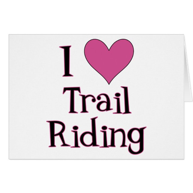 I Heart Trail Riding (Anverso (Horizontal))
