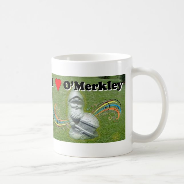 I heartomerkley, taza de la muestra de obama (Derecha)
