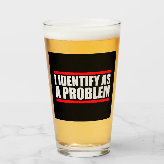 I Identify as a Problem Statement Sassy Rebellious (Anverso (lleno))