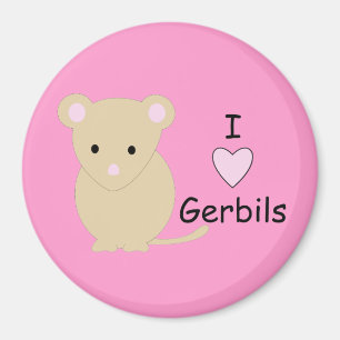 I imán de los Gerbils del corazón