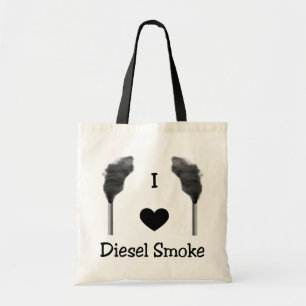 I la bolsa de asas diesel del humo del corazón