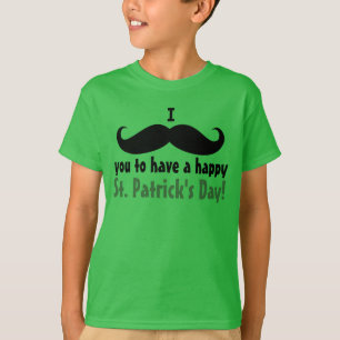 I la camisa del niño del día de St Patrick feliz