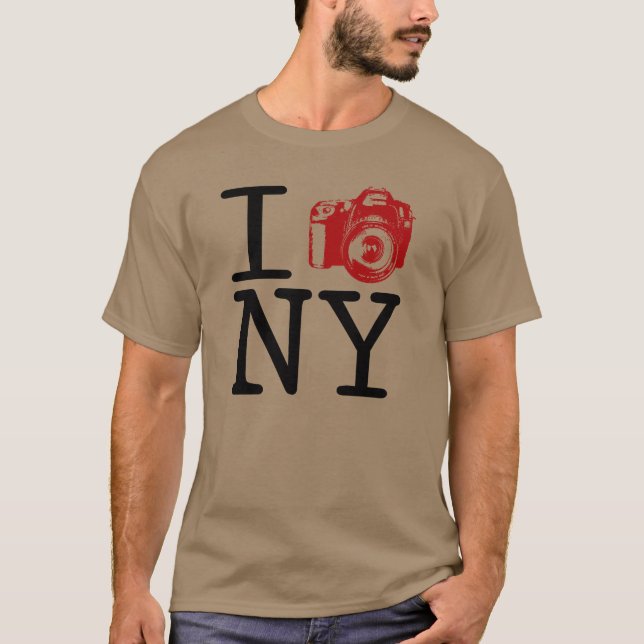 I la leva Nueva York/yo tira la camiseta de la (Anverso)