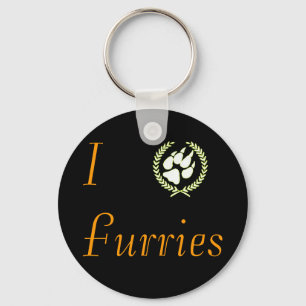 I llavero de Furries de la pata