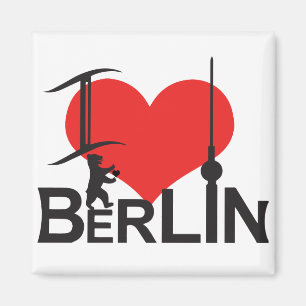 I Love Berlín imán