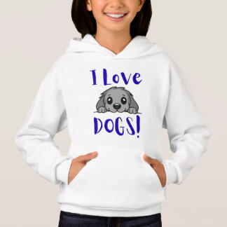 I Love Dogs Hoodie