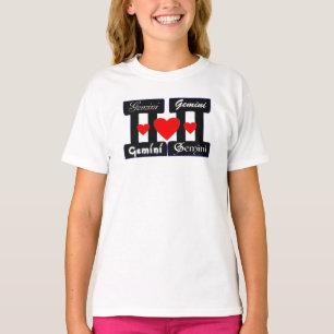 ♊ 😍 I Love Gemini-Best Zodiac Rótulo Fine Jersey