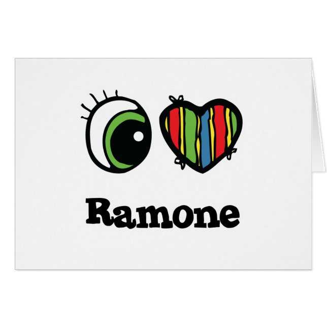I Love (Heart ramone) (Anverso (Horizontal))