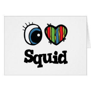I Love (Heart Squid)