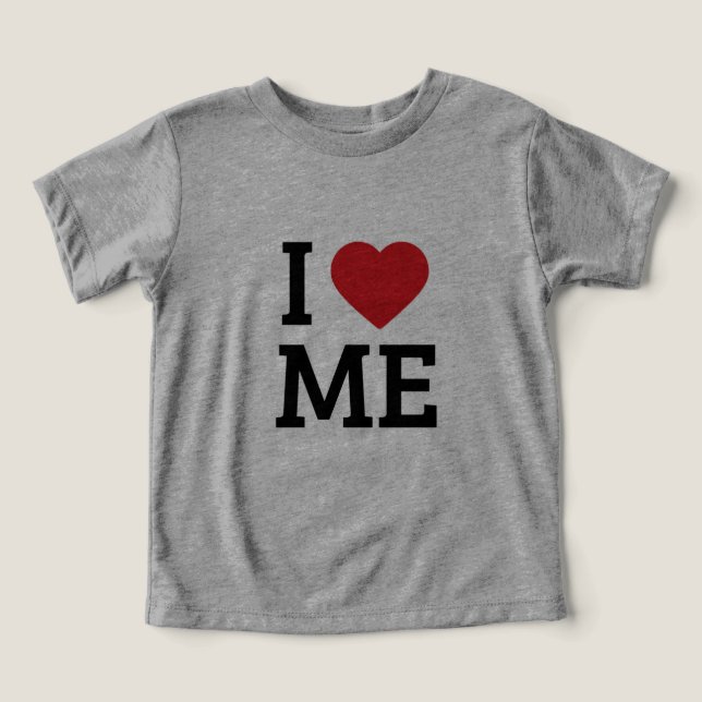I Love Me Cute Kids T-Shirt (Diseño delantero )