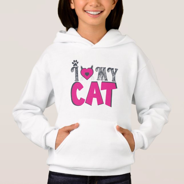 I Love My Cat – Cute Pet Lover Design (Anverso)