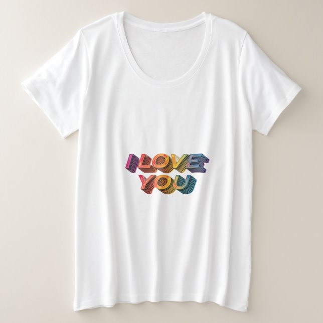 "I LOVE YOU (Anverso del diseño)