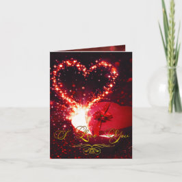 I Love You | Tarjeta mediana