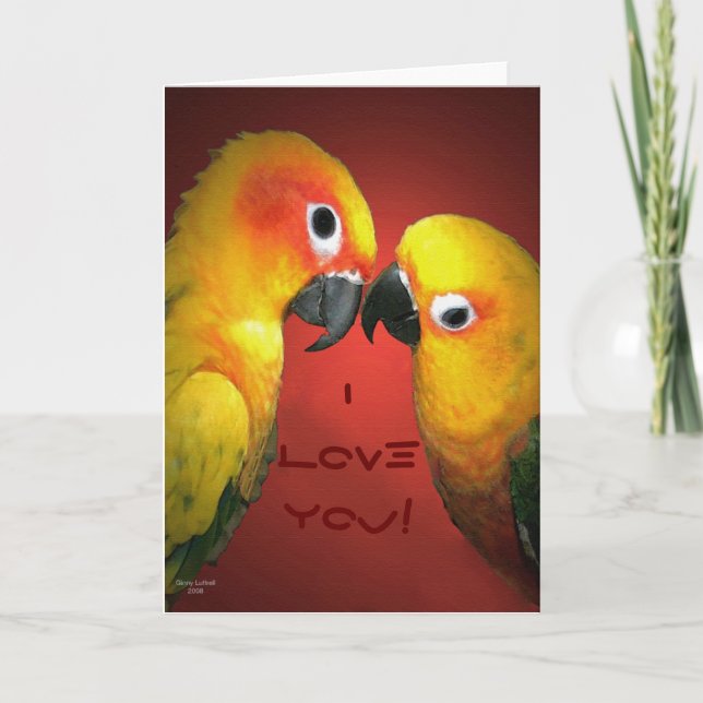 ¡I LoveYou! Tarjeta de felicitación (Anverso)