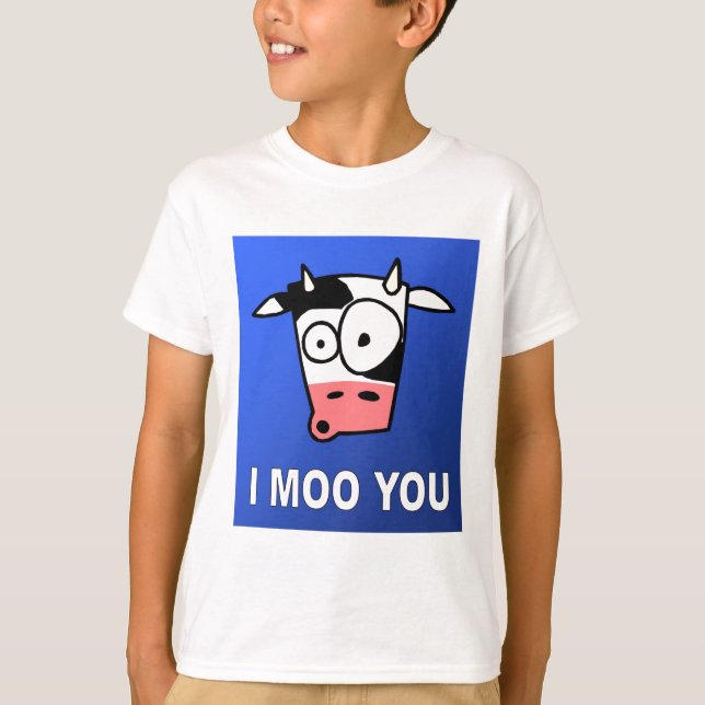 I MOO usted acobarda la camiseta de la clase (Anverso)