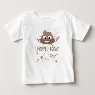 ¡I Pooped hoy! Camisa divertida de los niños