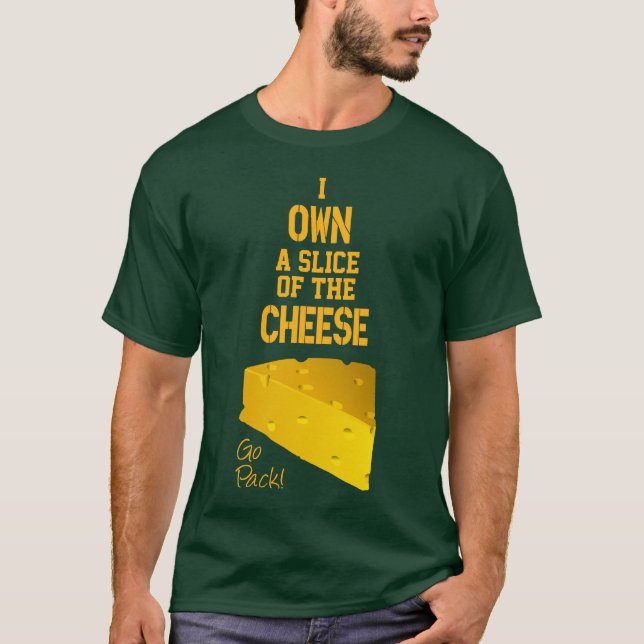 I poseer una rebanada de la camiseta del queso (Anverso)