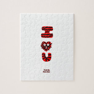 I Puzzle U (20,32 cm x 25,4 cm)