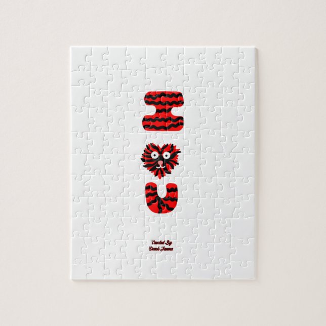 I Puzzle U (20,32 cm x 25,4 cm) (Vertical)