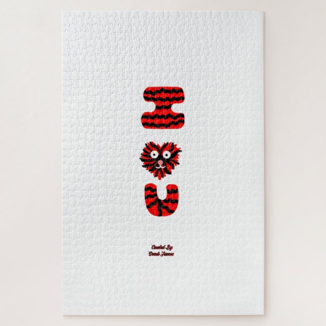 I Puzzle U (50,8 cm x 76,2 cm) (Vertical)