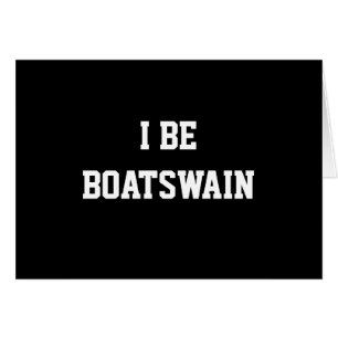 I sea Boatswain. Ennegrezca el blanco.