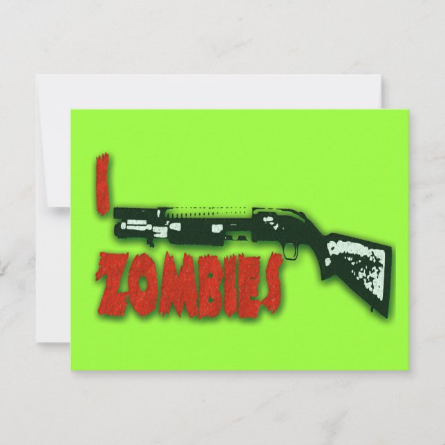 I SHOTGUN ZOMBIES (Anverso)