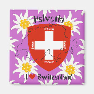 I Switzerland love imán