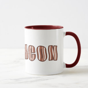 I taza 001 del tocino del corazón