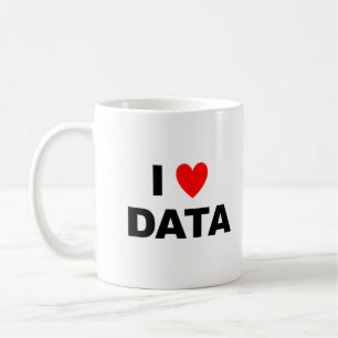 I taza de los datos del corazón