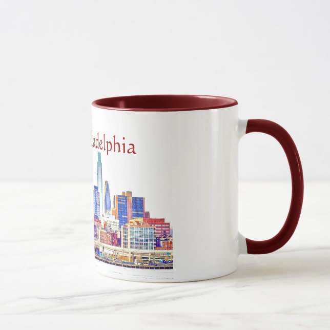 I taza del bosquejo del color de Philly del (Derecha)