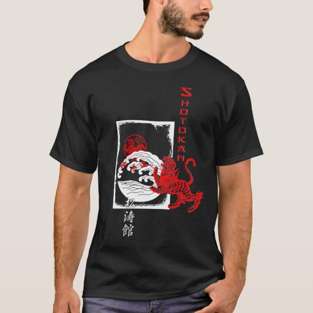 I the Tiger - Soul de la camiseta de Shotokan Kara (Anverso)
