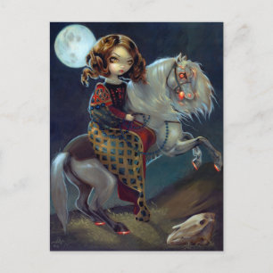 "I Vampiri:  Tarjeta postal Notte a Cavalla