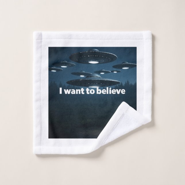 I want to believe (Toallita)