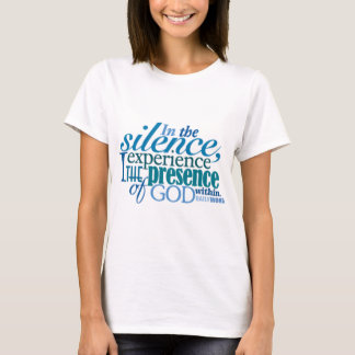 <i>Word® diario</i> Camiseta del "silencio"