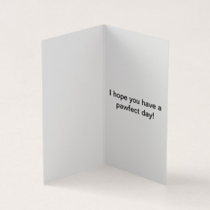 ¡I Wuff usted! Tarjeta de cumpleaños de Westie