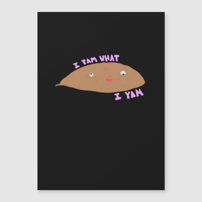 I Yam Lo Que I Yam Clásico Moderno (Anverso)