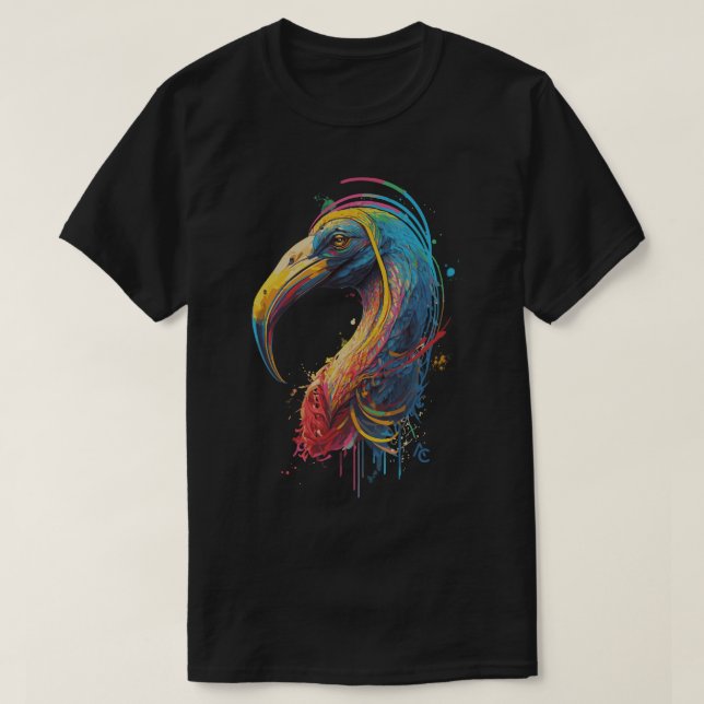 Ibis - Camiseta De Tinta De Graffiti (Diseño del anverso)