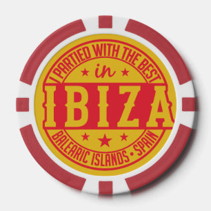 IBIZA España personalizado fichas de póker
