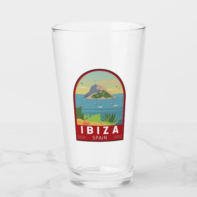 Ibiza España Viaje Arte Vintage (Anverso)