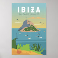 Ibiza España Viaje Arte Vintage
