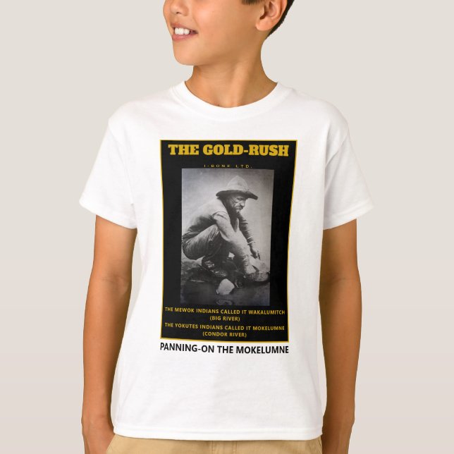 IBONELTD. Camiseta de PANNING ORO-RUSH (Anverso)