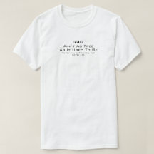 IBONELTD. LIBERAR A AIN`T COMO Camiseta LIBRE